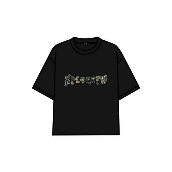 XPLOREFW CAMO BLACK TEE