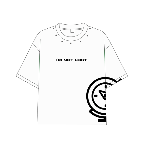 XPLOREFW I'M NOT LOST TEE WHITE