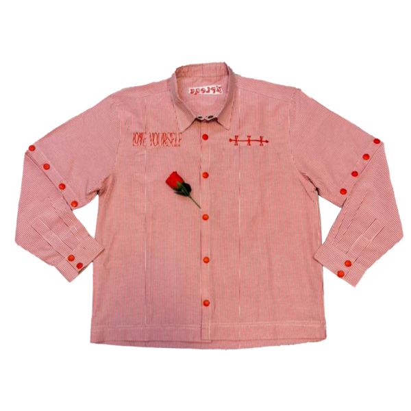 LOVE YOURSELF DETACHABLE SLEEVE SHIRT